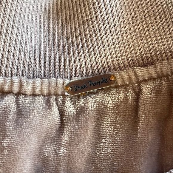 Free People Crushed Velvet Bomber Jacket - Picture 12 of 12